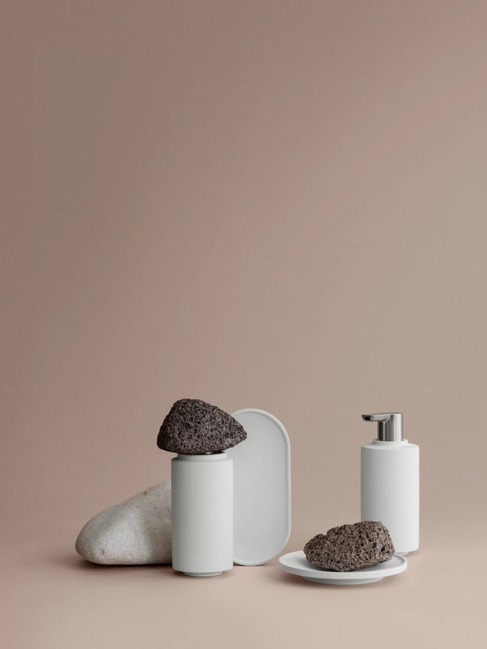 Creto Zeepdispenser Lily White | Wit | Polystone