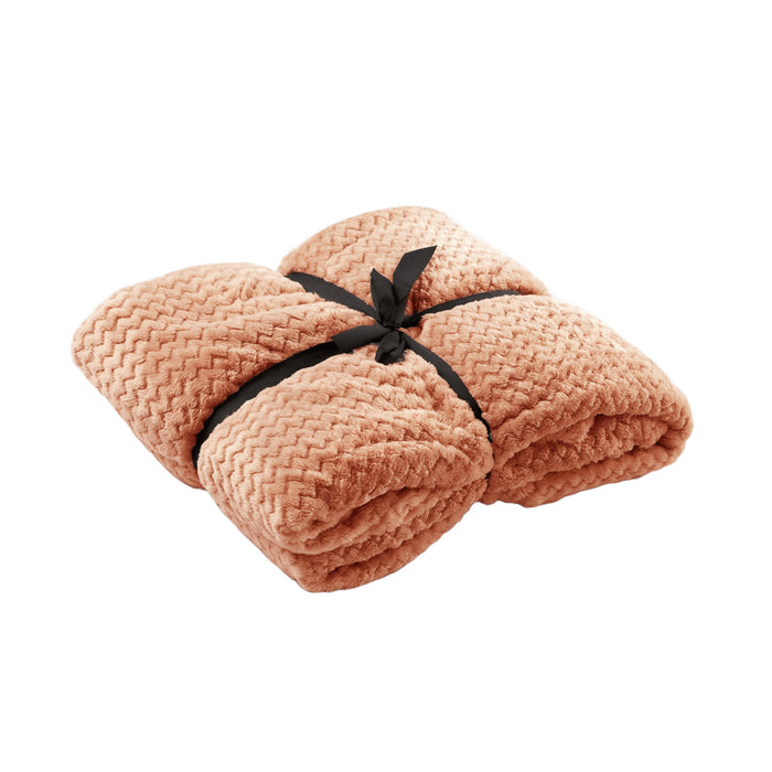 Dutch Decor plaid MARA - 150x200 cm Muted Clay