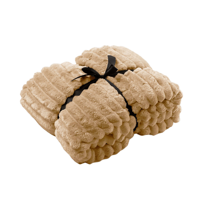 Dutch Decor plaid RICKY - 150x200 cm Semolina