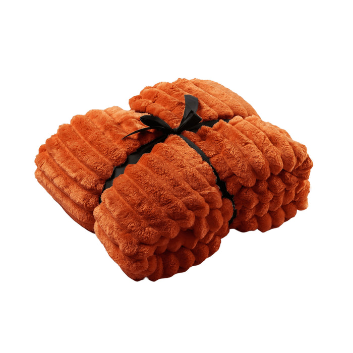 Dutch Decor plaid RICKY - 150x200 cm Potters Clay