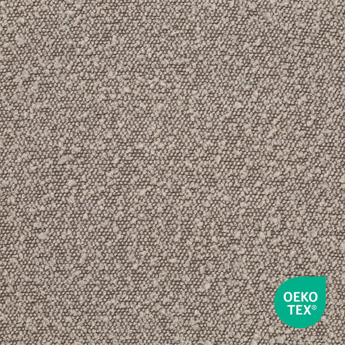 Nolon Nena-Mae Eetkamerstoel Bouclé Taupe - Armleuning - Stof