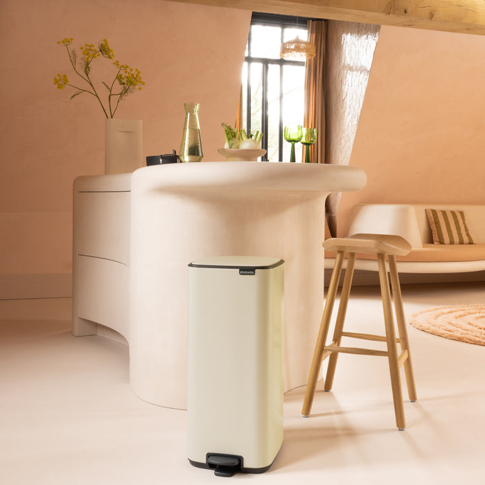Brabantia Bo Pedaalemmer 30 L - Soft Beige