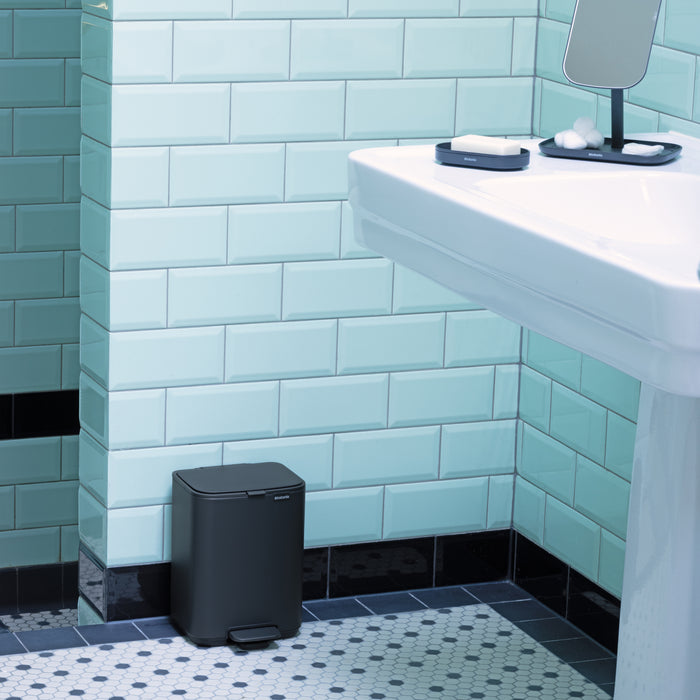 Brabantia Bo Pedaalemmer 4 L - Matt Black