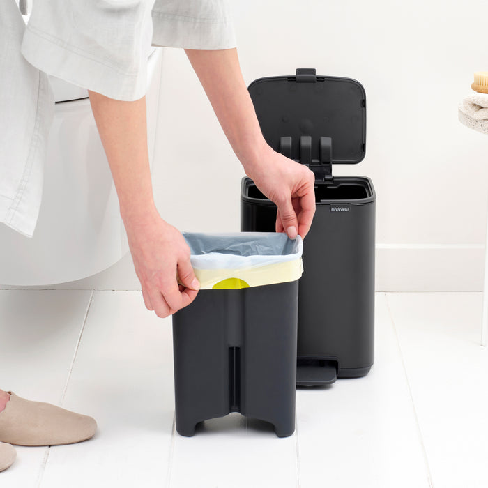 Brabantia Bo Pedaalemmer 4 L - Matt Black