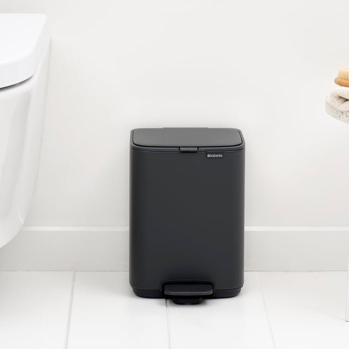 Brabantia Bo Pedaalemmer 4 L - Mineral Infinite Grey