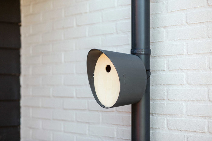 Capi Europe - Vogelhuisje rond - 23x19x24 - Antraciet