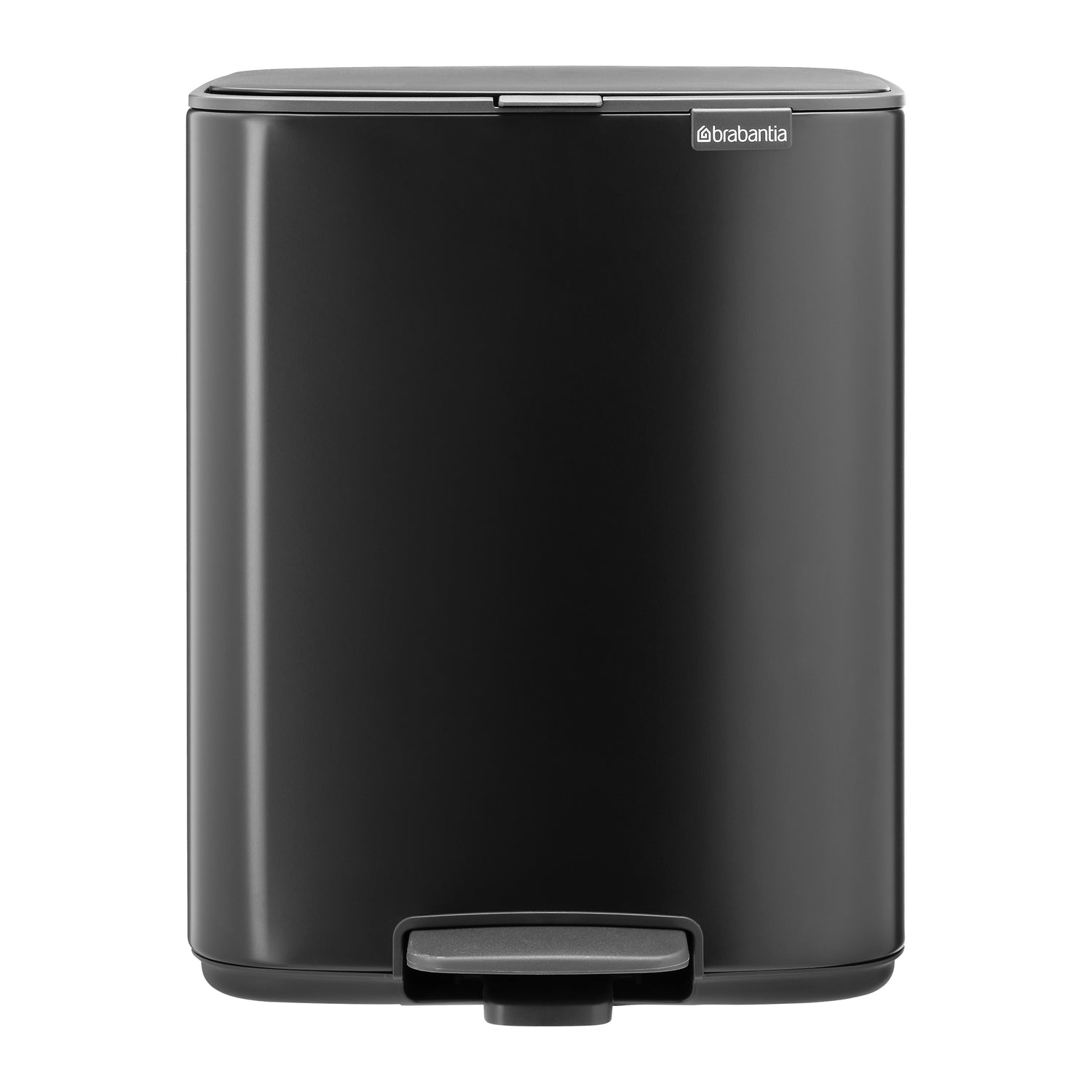 Brabantia Bo Pedaalemmer 12 L - Matt Black