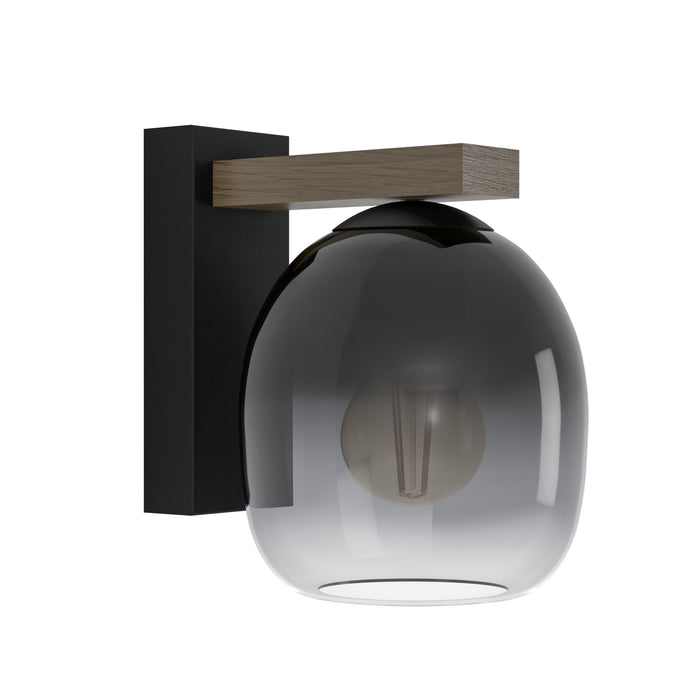 EGLO Filago Wandlamp - E27 - Bruin, zwart