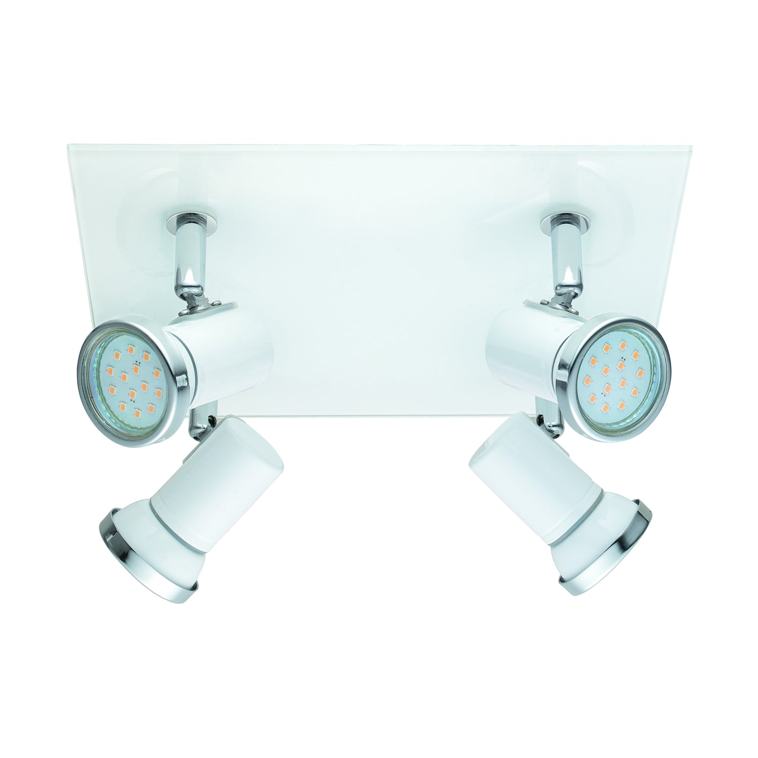 EGLO Tamara 1 - Spot - 4 Lichts - Wit, Chroom