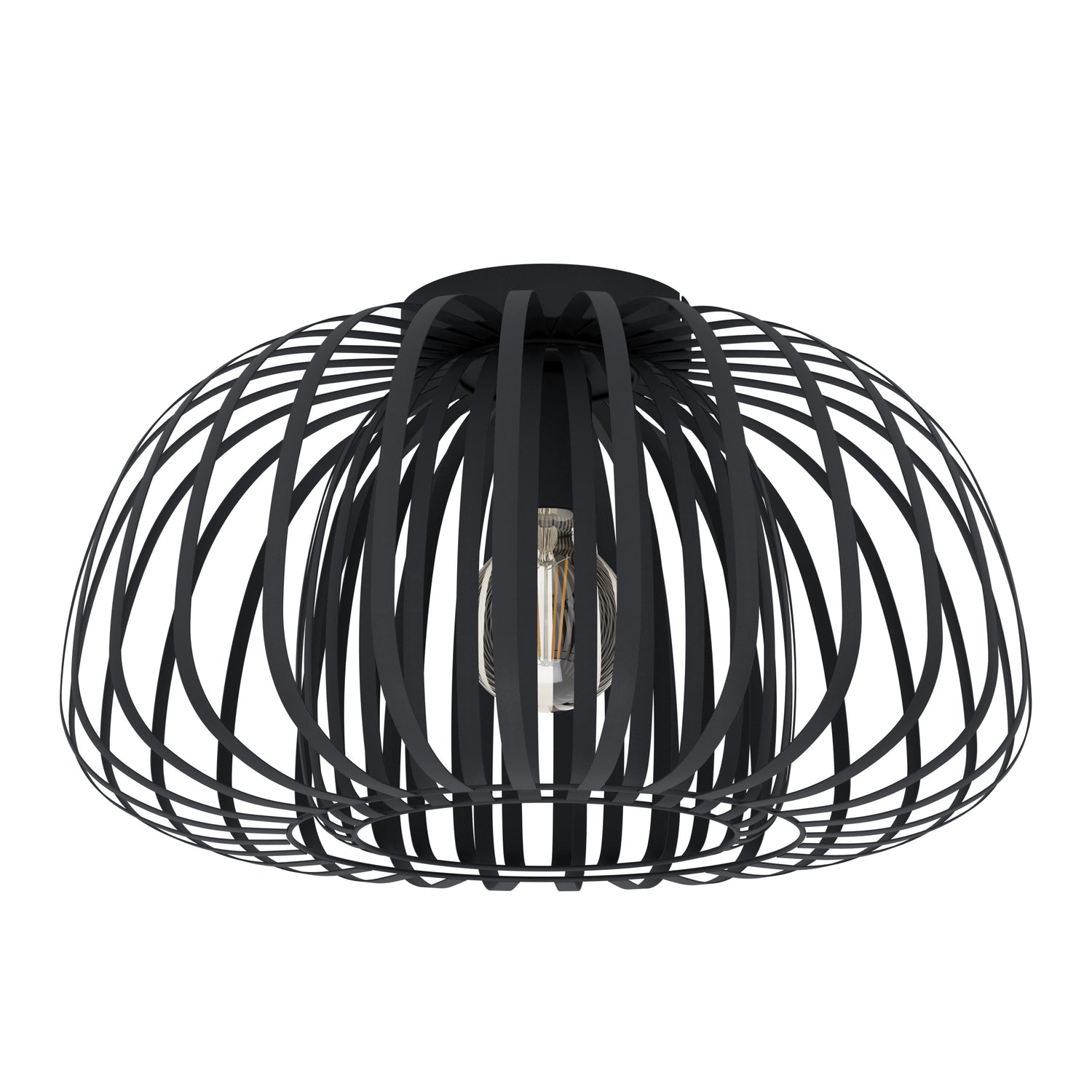 EGLO Encinitos 1 Plafondlamp - E27 - Ø 45 cm - Zwart