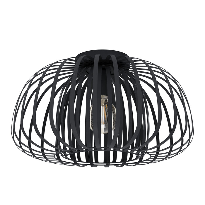 EGLO Encinitos 1 Plafondlamp - E27 - Ø 45 cm - Zwart