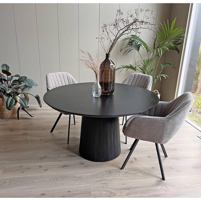 Eetkamertafel Rome Zwart 150cm