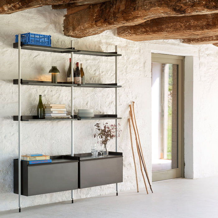 HAY Colour Krat M - Rechthoekig - Electric Blue