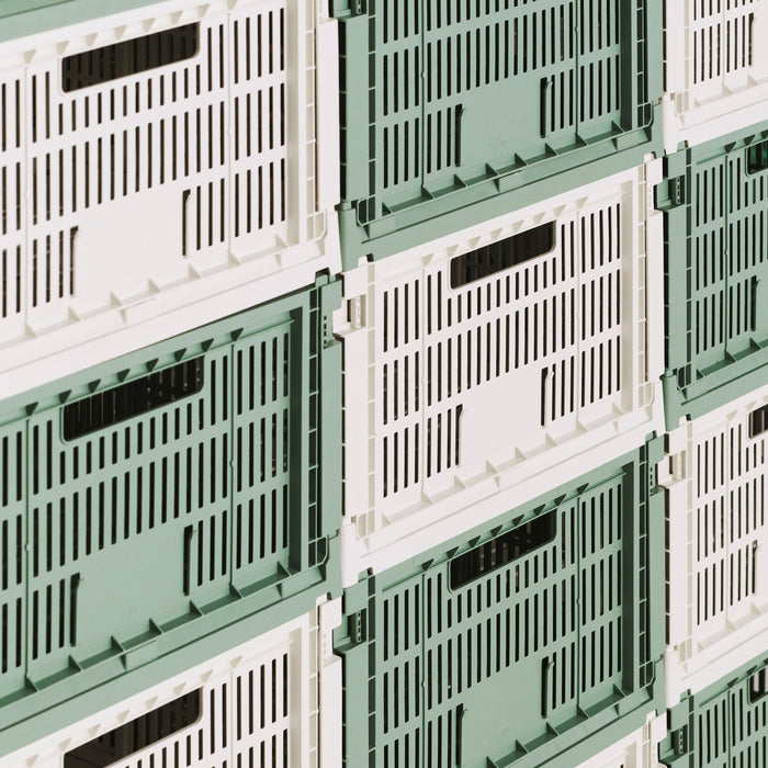 HAY Colour Krat XL - Rechthoekig - Sage Groen