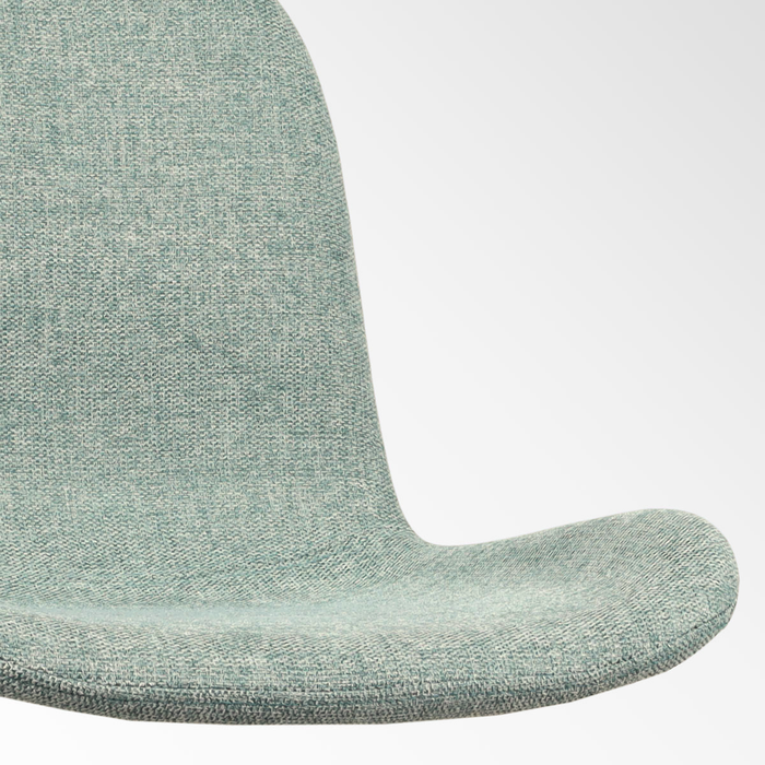 Nolon Nino-Fé Barkruk Zacht Groen - Wit Onderstel - 75 cm