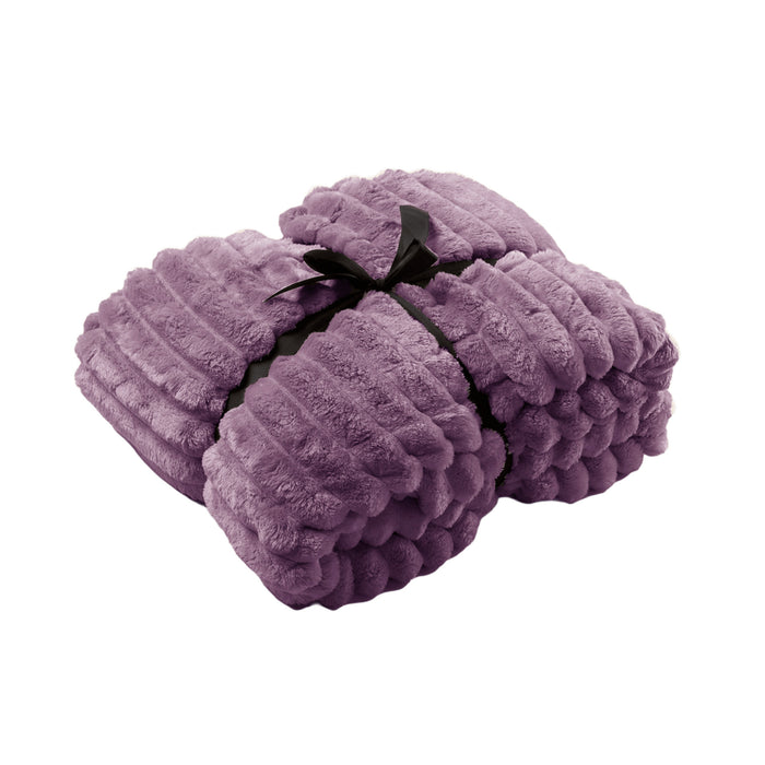 Dutch Decor plaid RICKY - 150x200 cm Dusky Orchid