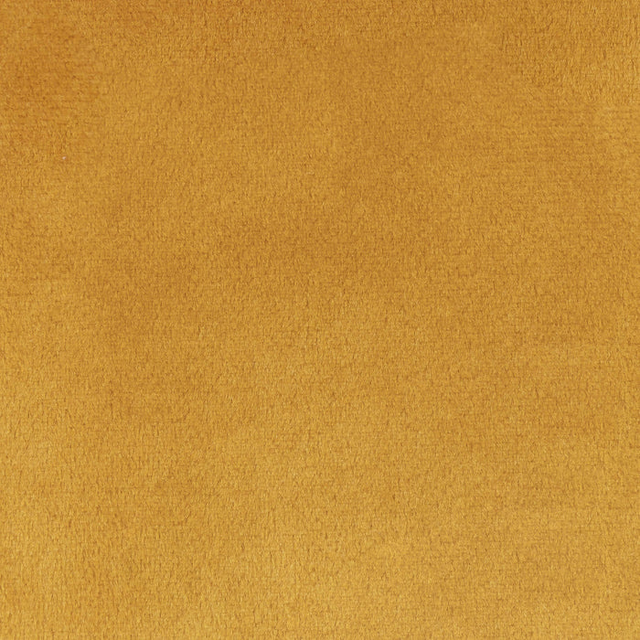 icon Natalia Zitzak Fauteuil met Poef - Velours - Okergeel