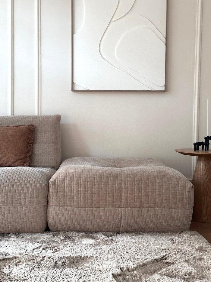 Hoogpolig vloerkleed Odelia stone - Interieur05 - 150 x 80 cm