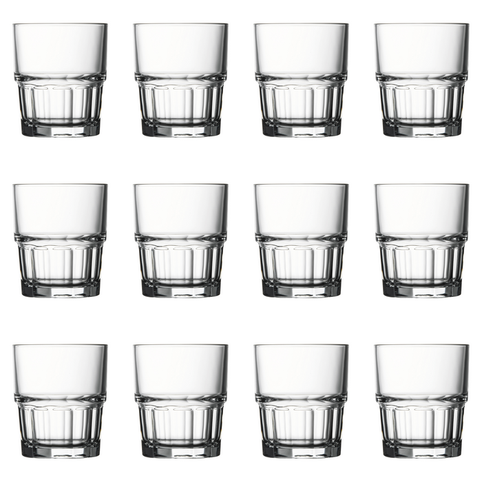 Waterglazen, Drinkglazen - Set van 12 - Next - 20 cl