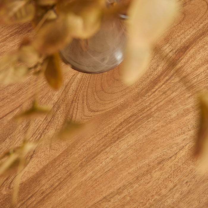 StarFurn - Salontafel Rond Naturel Hout - Set van 3 - RichWood