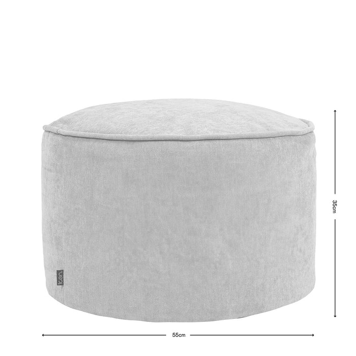 icon Milano XL Poef - Chenille - Beige