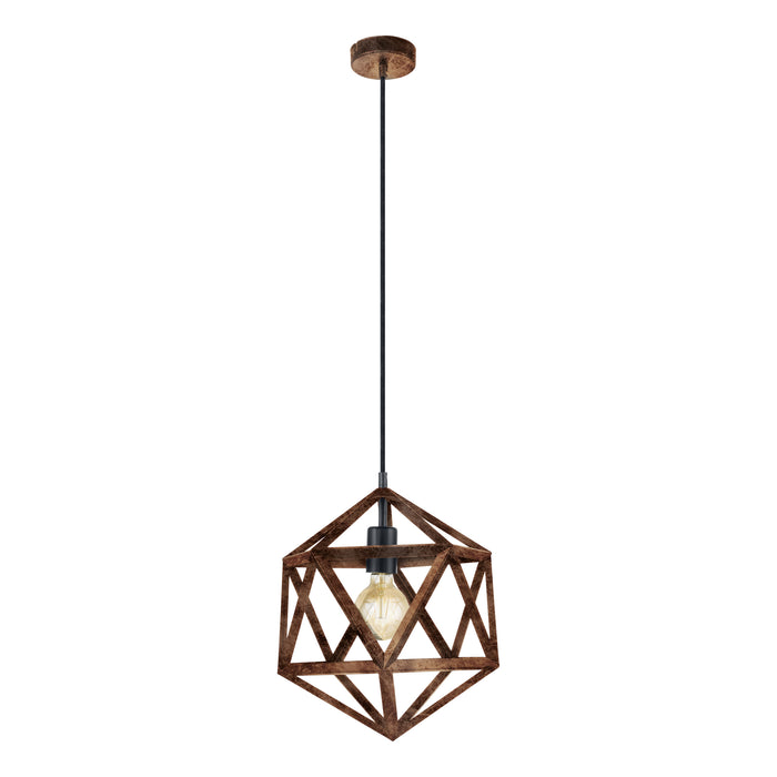 EGLO Embleton Hanglamp - E27 - Ø 30,5 cm - Koper