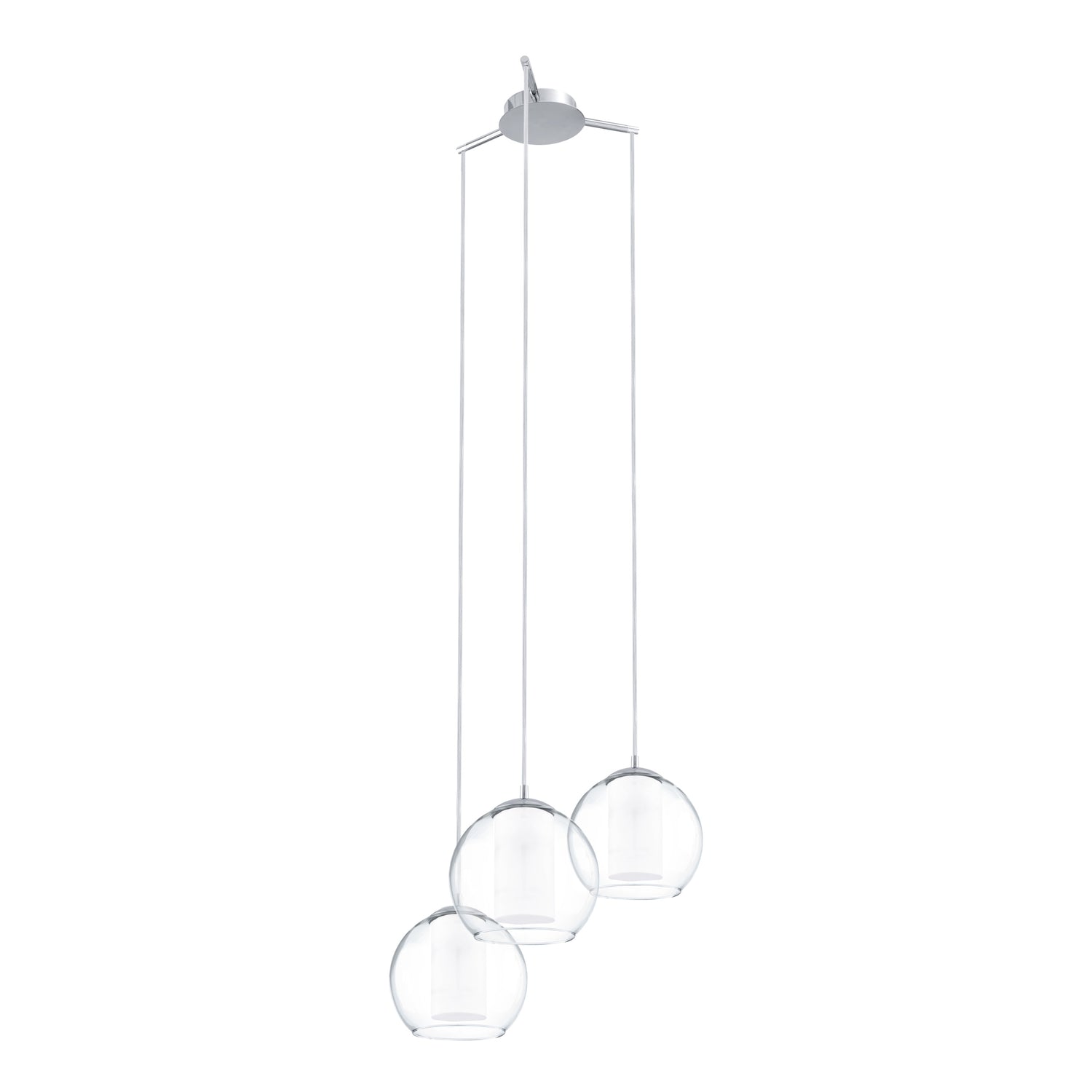 EGLO Bolsano hanglamp - E27 - chroom