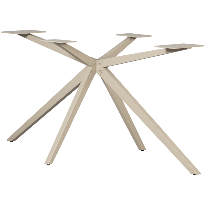 WOOOD Holland Kruispoot Xl - Metaal - Dakargrau - 72x170x80