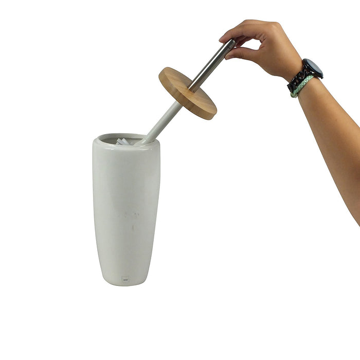 Kela - Natura Toiletborstel - Wit - Kela