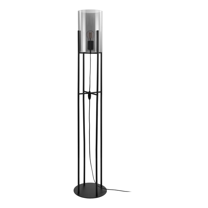 EGLO Glastonbury Vloerlamp - E27 - 136 cm - Zwart