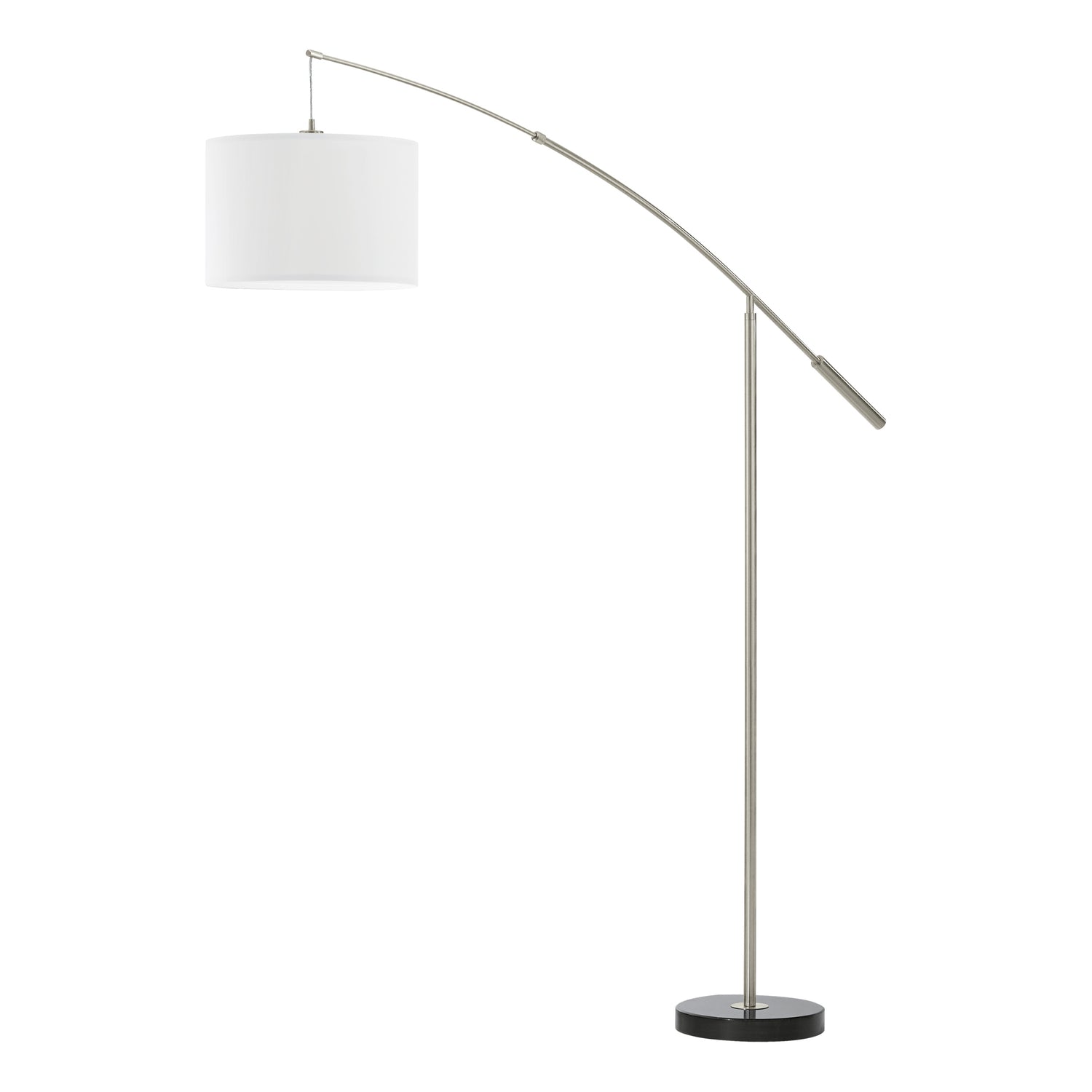 EGLO Nadina Vloerlamp - E27 - 195 cm - Grijs|Wit