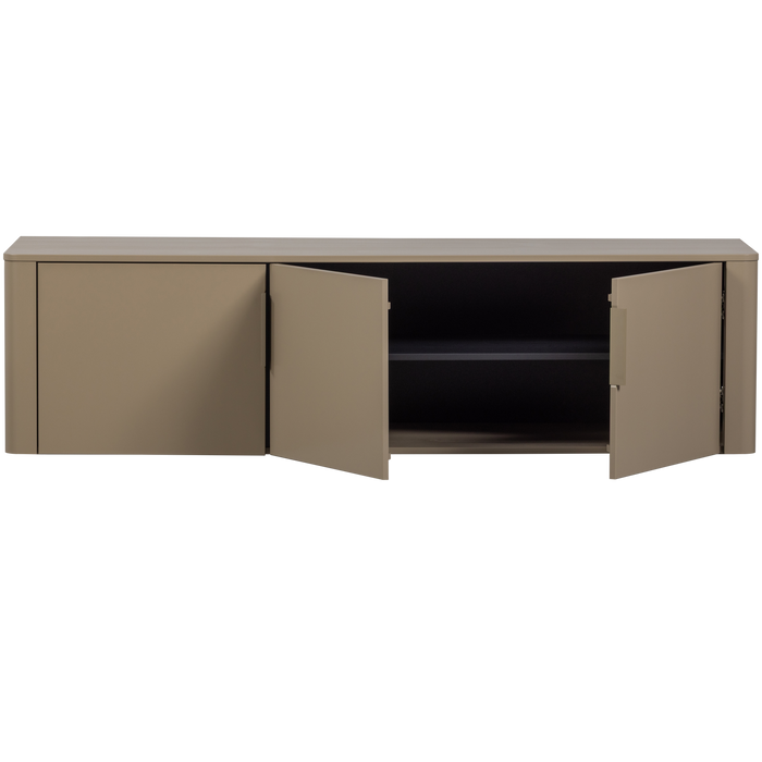 WOOOD Gunnar Tv Meubel - Grenenhout - Mud|Bruin - 56x154x44