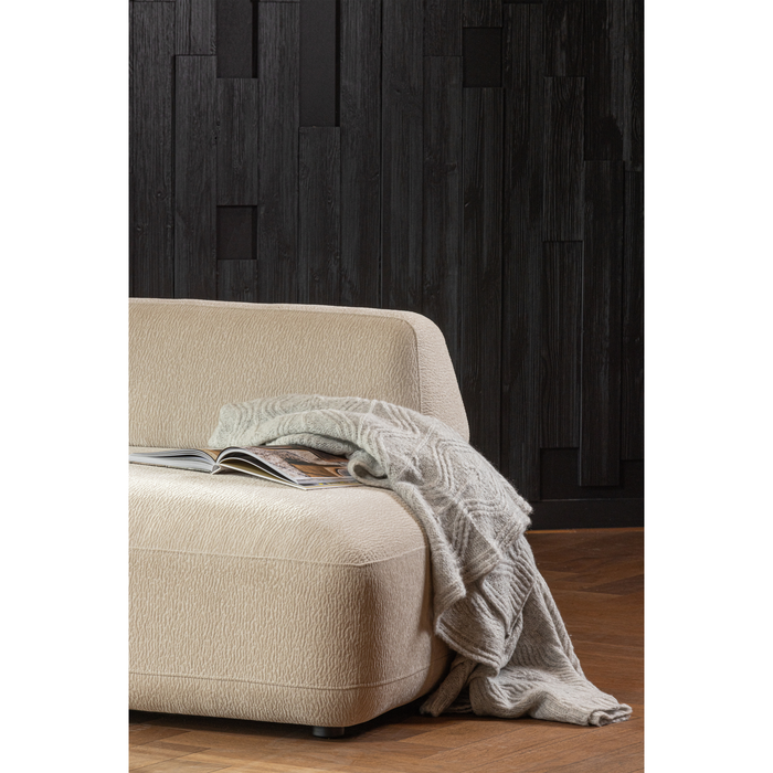WOOOD Sterck Fauteuil - Polyester  - Zand - 118x102x41