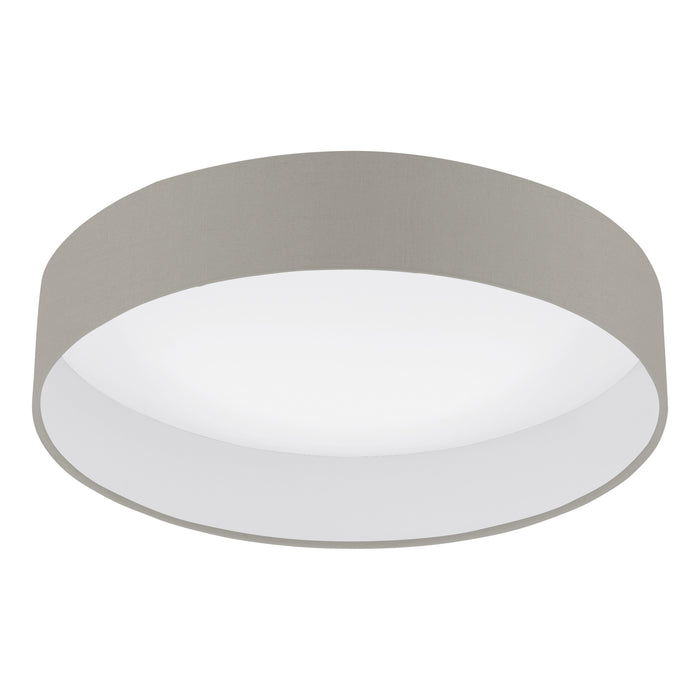 EGLO Palomaro 1 Plafondlamp - LED - Ø 40,5 cm - Wit|Taupe