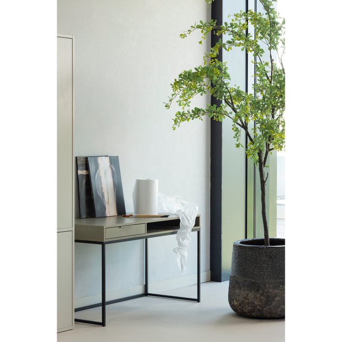 WOOOD Nore Bureau - Grenen - Mud - 75x130x58