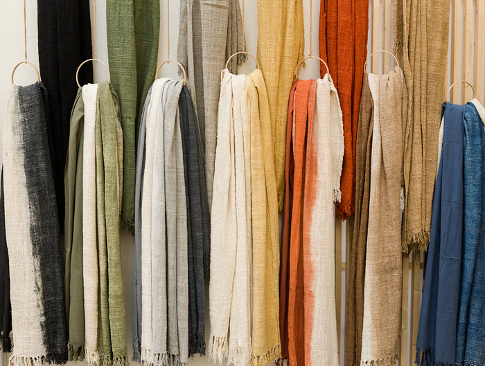 Originalhome Plaid 100% afval katoen Zwart (+|-200 x 125 cm)