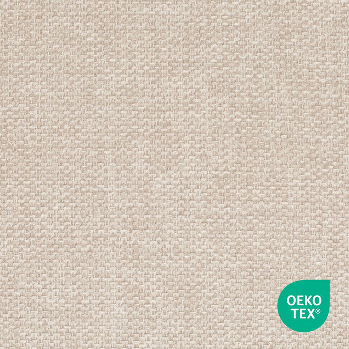 Nolon Nora-Liz Eetkamerstoel Wit - Beige Kussen - Witte Poten