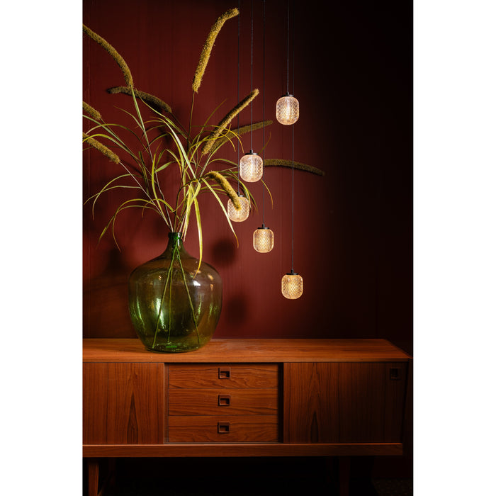 ETH Kristel Hanglamp balk 5x G9