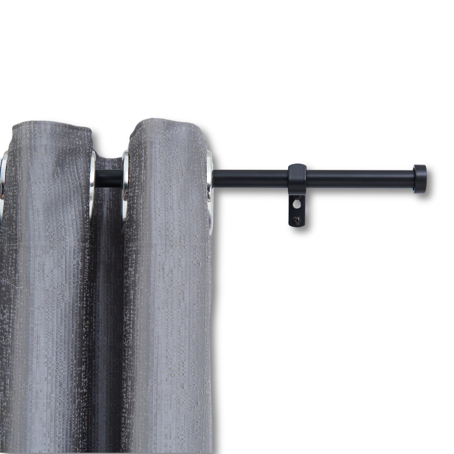 ACAZA Gordijnroede Zwart