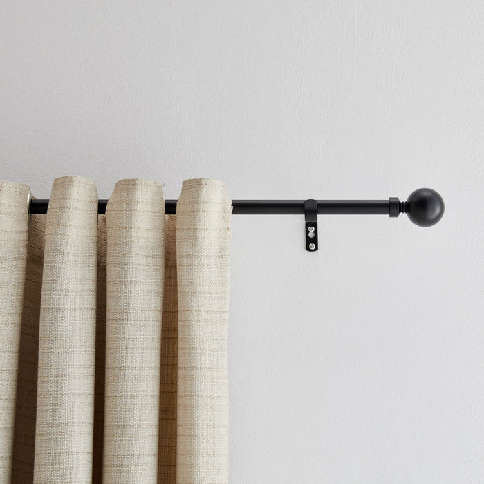 ACAZA Gordijnroede Zwart