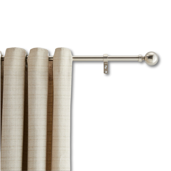 ACAZA Gordijnroede Zilver