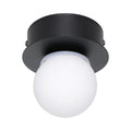EGLO Mosiano plafondlamp - LED - Ø 11 cm  - Zwart|Wit