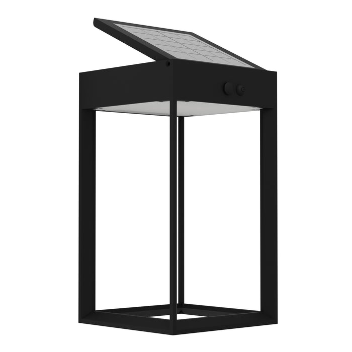 EGLO Suzzara Solar Wandlamp - LED - 25 cm - Zwart
