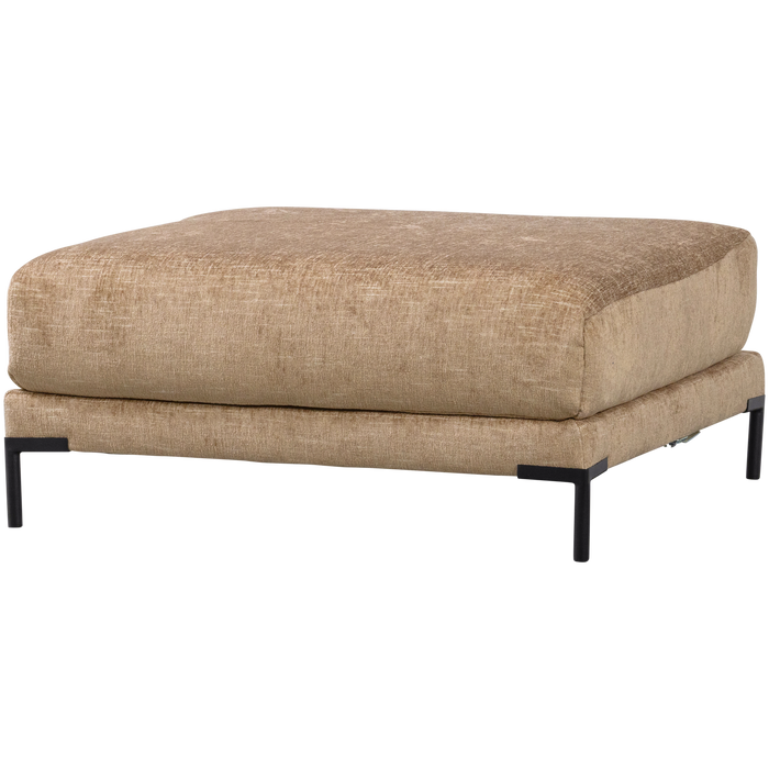 vtwonen Couple Poef - Polyester - Butter Melange - 44x100x100