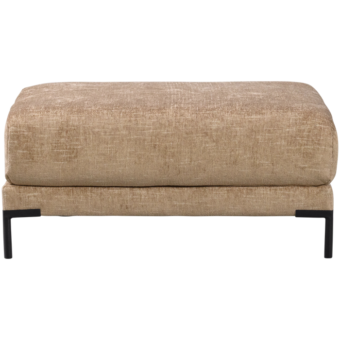 vtwonen Couple Poef - Polyester - Butter Melange - 44x100x100