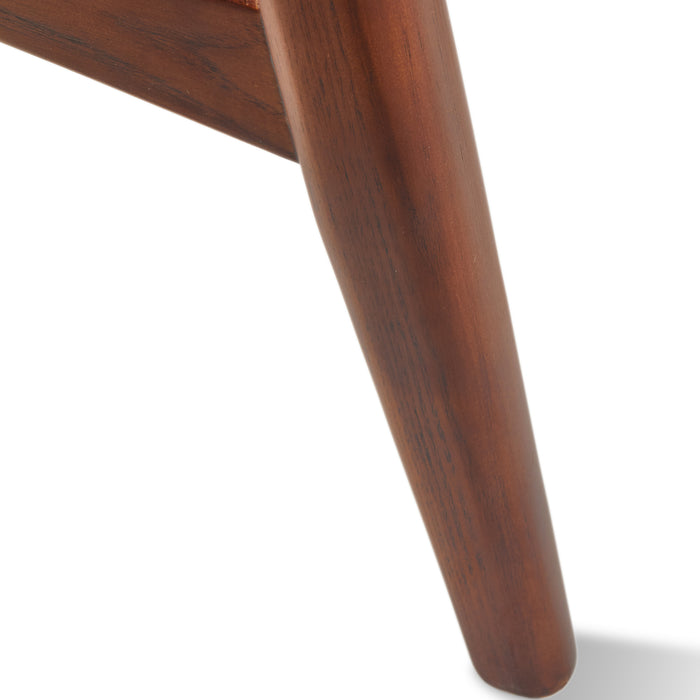 POLSPOTTEN Peggy Loungestoel - Oker / Wit