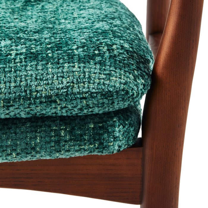 POLSPOTTEN Peggy Loungestoel - Donkergroen