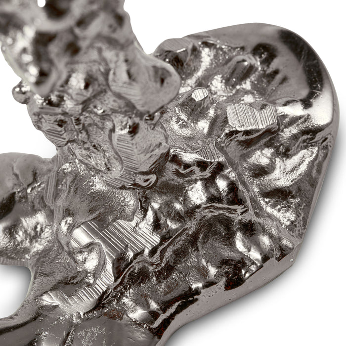 POLSPOTTEN Drip Kandelaar S - Donkergrijs