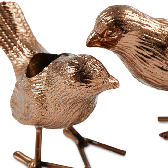 POLSPOTTEN Flock Of Birds Kandelaar Set van 2 - Lichtroze