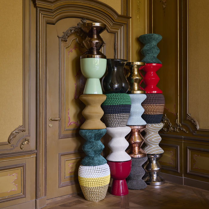 POLSPOTTEN Zig Zag Bijzettafel - Zwart